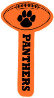 Foam Hands: 15 inch Football Sports Stick Foam Wavers